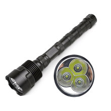 1000000 Lumens 3 XML-T6 LED Rechargable Driver Flashlight For Journey With Charging